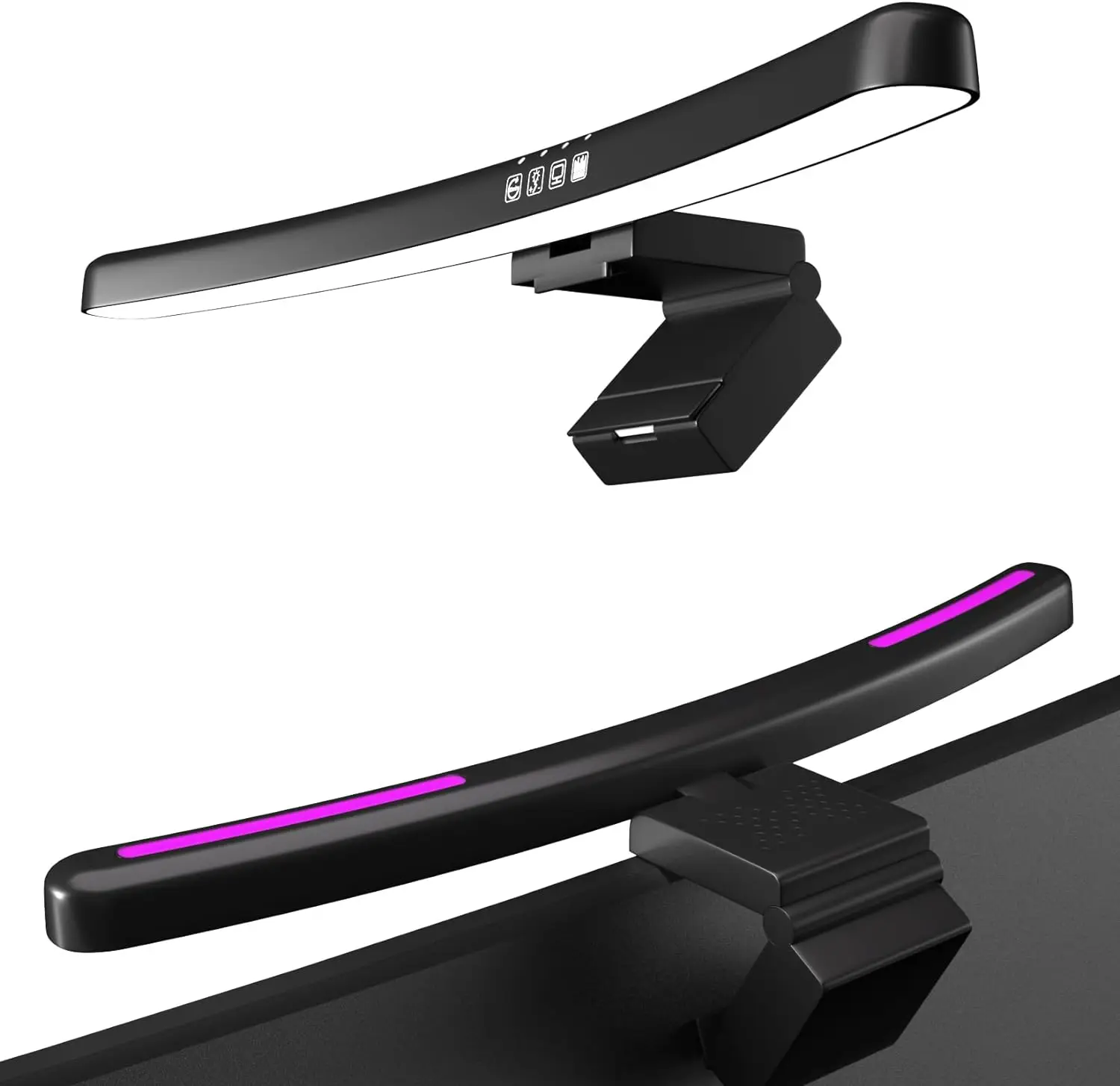 Gaming Accessories Bedroom - Barra de luz curvada para Monitor
