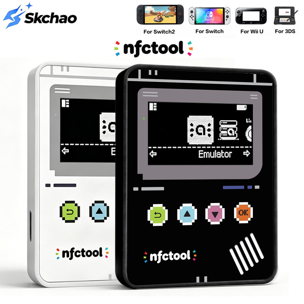 Japanese Gaming Accessories - Emulador inteligente iNFC para Amiibo, pantalla