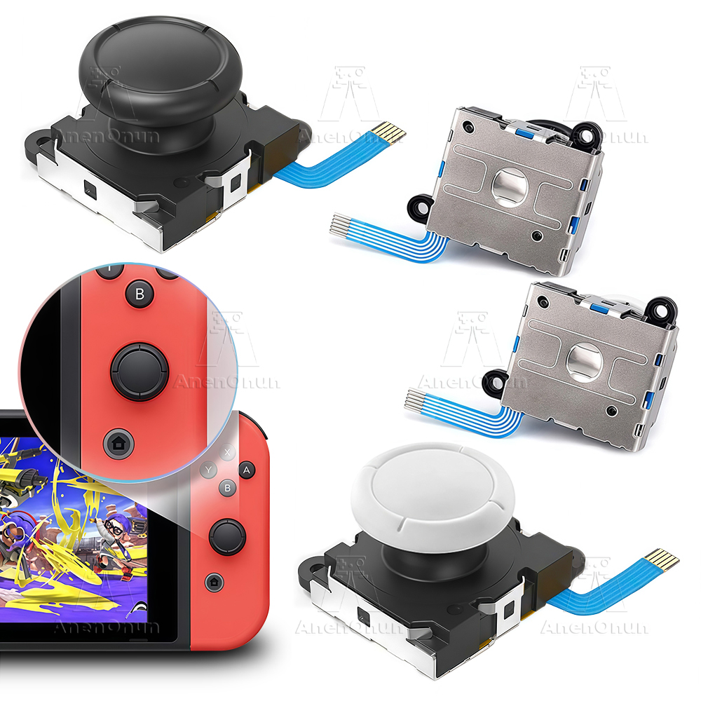 Japanese Gaming Accessories - Joystick Original para Switch/Switch Lite/Switch OLED,