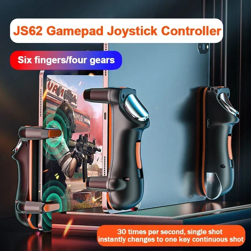 Gaming Accessories Ipad - JS62 tableta 6 dedo Gamepad botón
