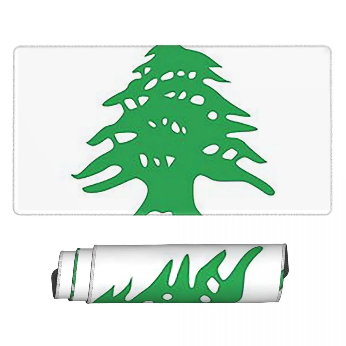Gaming Accessories Lebanon - Alfombrilla grande para ratón con bandera