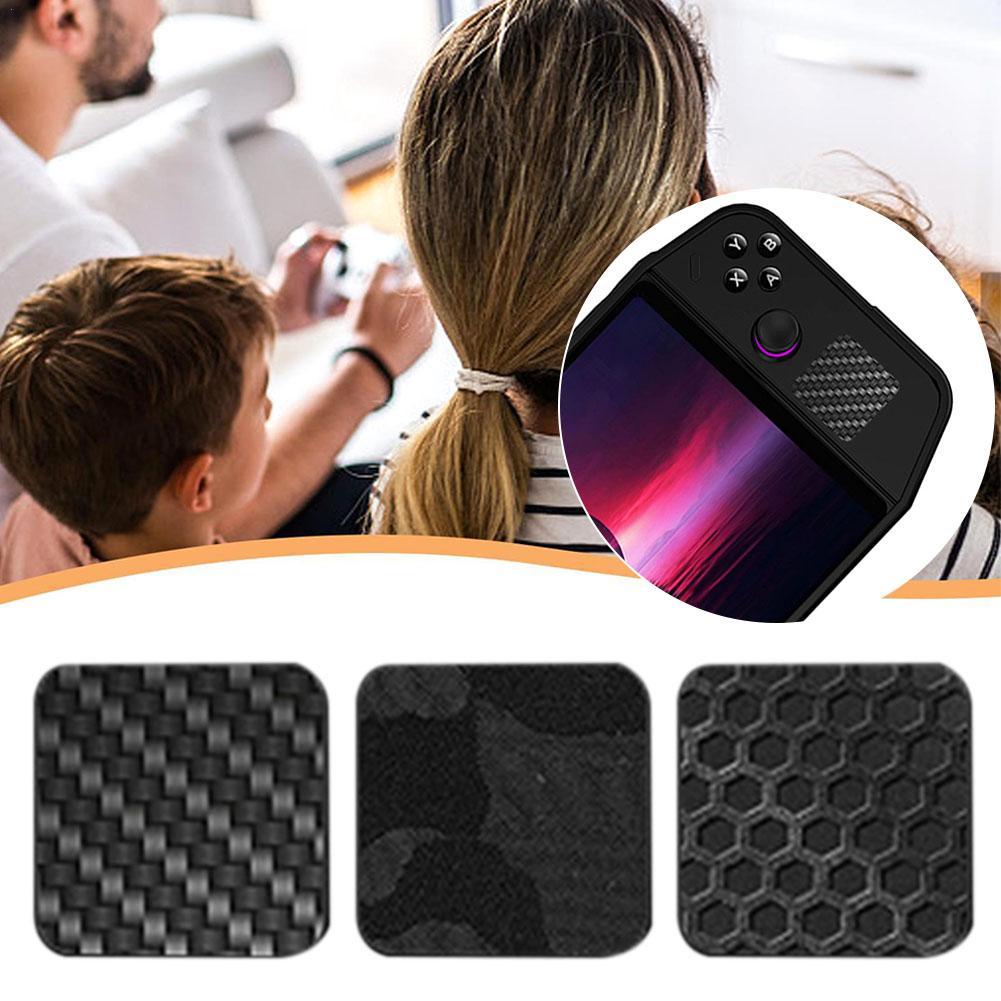 Gaming Accessories Console - Pegatinas estampadas de fibra de carbono