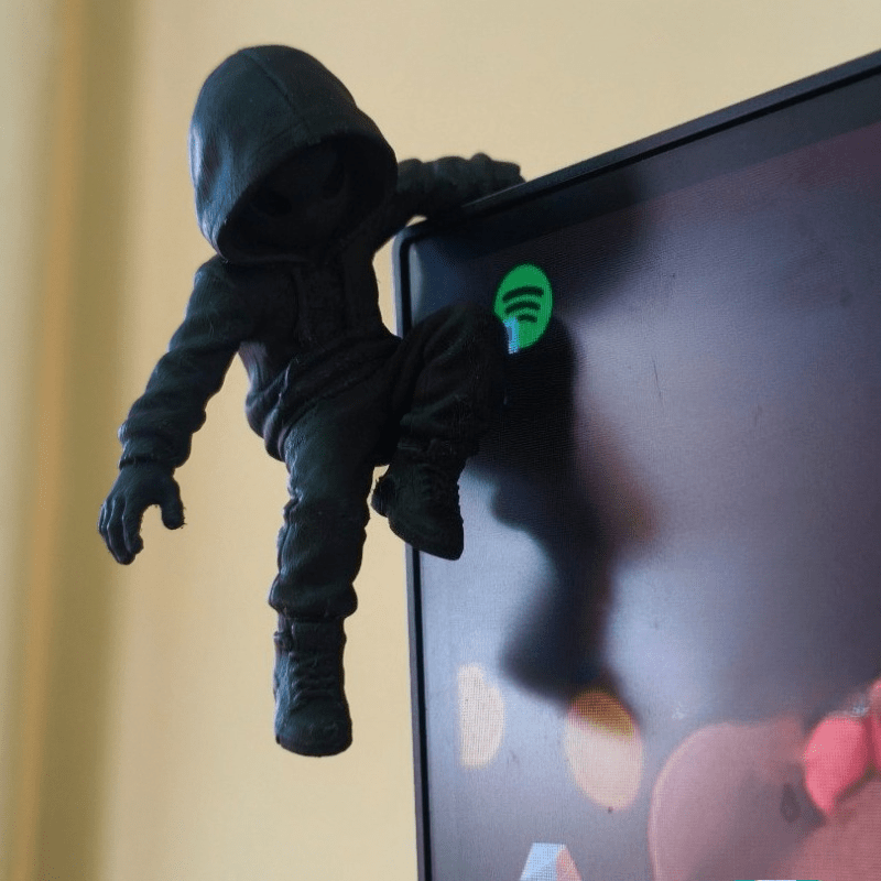 Gaming Accessories Bedroom - Mini Estatua Alien con Capucha para
