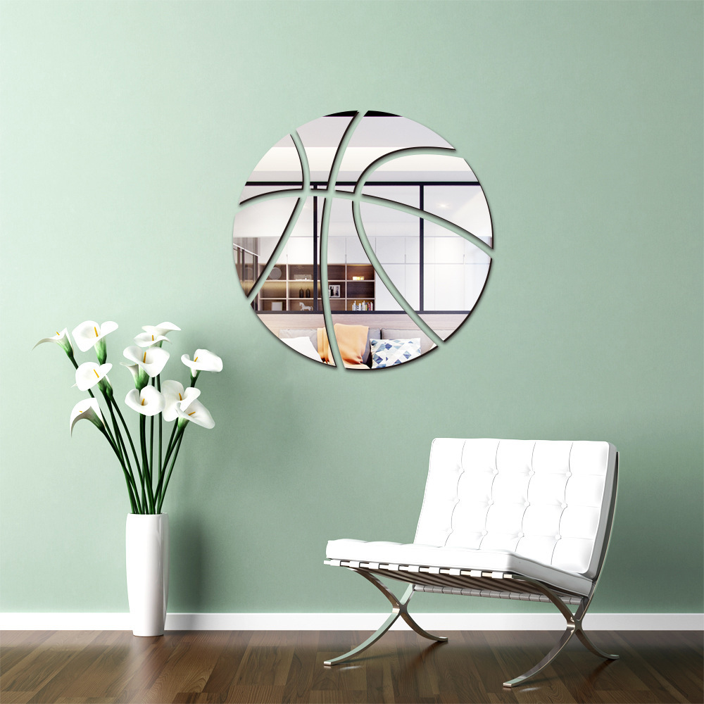 Gaming Accessories Bedroom - Pegatinas de pared de espejo de