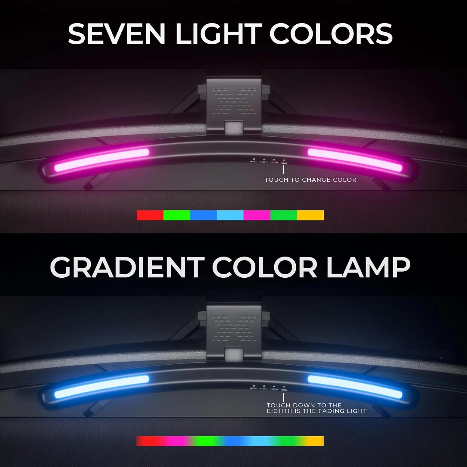 Barra de luz curvada para Moni - Gaming Accessories Bedroom reseña y precio