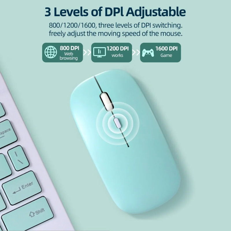 Ratón inalámbrico Bluetooth, r - Gaming Accessories Ipad reseña y precio