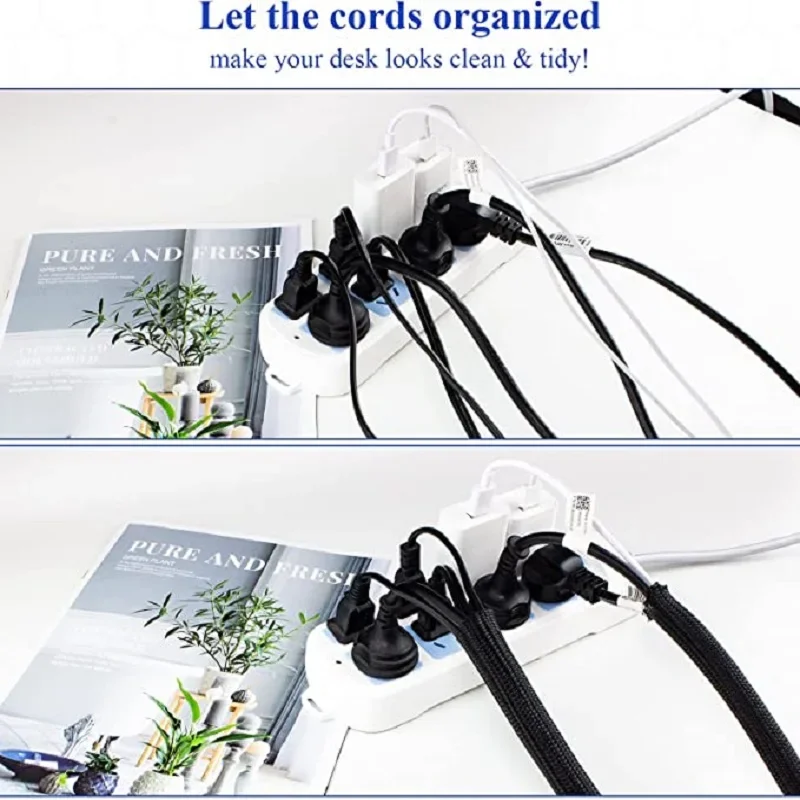 Funda trenzada de nailon para  - Cable Sleeve Braided reseña y precio