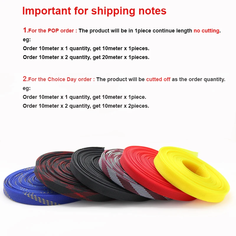 Manguito de Cable trenzado PET - Cable Sleeve Braided reseña y precio
