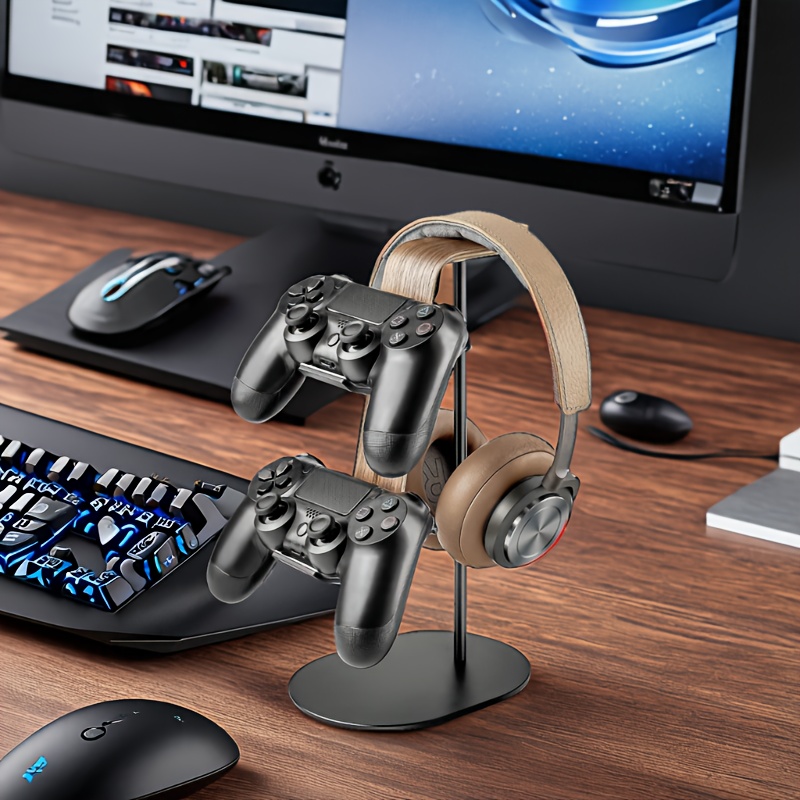 Soporte de madera para control - Gaming Headphone Accessories reseña y precio
