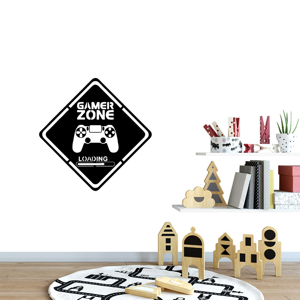 Calcomanía artística de pared  - Gaming Accessories Bedroom reseña y precio